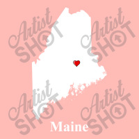 Maine Love Map Urban Pullover Hoodie | Artistshot