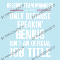 Gift For Freakin' Genius Reserve Team Manager Urban Pullover Hoodie | Artistshot