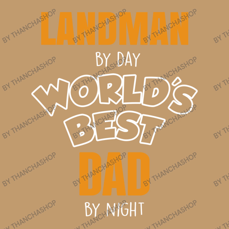 Landman By Day Worlds Best Dad By Night Father's Day Gift Urban Pullover Hoodie by thanchashop | Artistshot