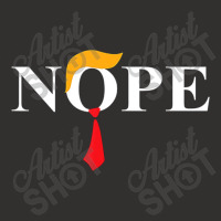 Donald Trump Nope Anti Trump Haircut Tie Champion Hoodie | Artistshot