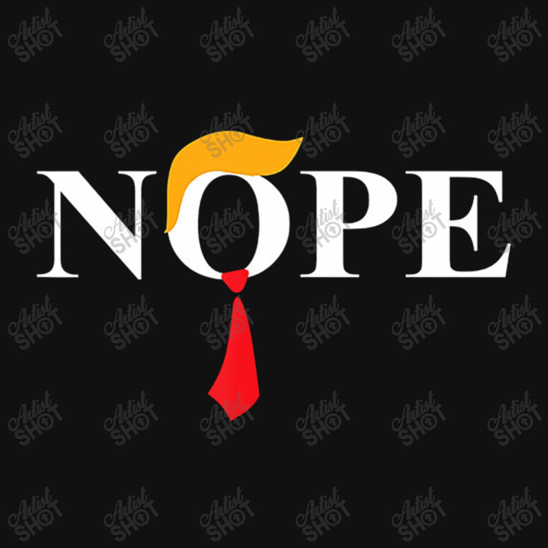 Donald Trump Nope Anti Trump Haircut Tie License Plate Frame | Artistshot