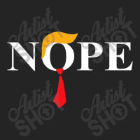 Donald Trump Nope Anti Trump Haircut Tie 3/4 Sleeve Shirt | Artistshot