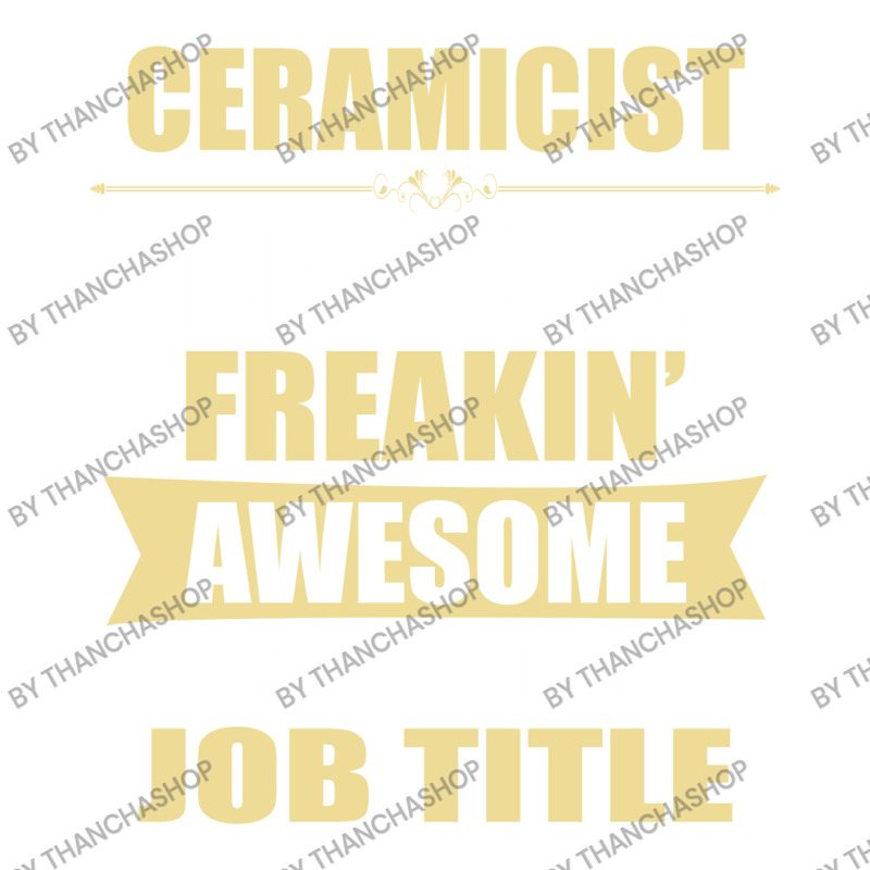 Ceramicist Because Freakin' Awesome Isn't A Job Title Pickleball Paddle | Artistshot