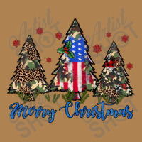 Camouflage Trees Merry Christmas Leatherette Tumbler | Artistshot