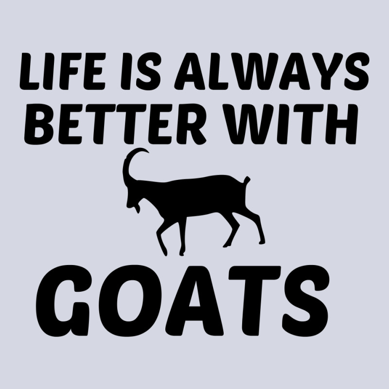 Goat Life Is Better Fleece Short | Artistshot