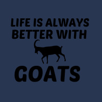 Goat Life Is Better Men Denim Jacket | Artistshot