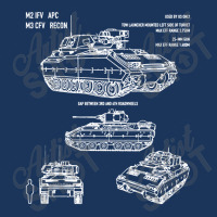 M2 Bradley Ifv M3 Cfv Us Army Recon Blueprint Leatherette Tumbler | Artistshot