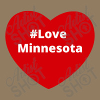 Love Minnesota, Hashtag Heart, Love Minnesota Leatherette Tumbler | Artistshot