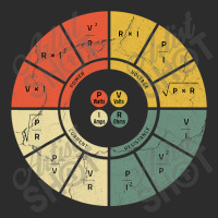 Vintage Ohms Law Diagram Electrical Electronics Engineer Baseball Cap | Artistshot