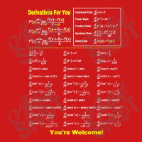 Derivatives For You You’re Welcome Funny Math Graphic Music Baseball Cap | Artistshot