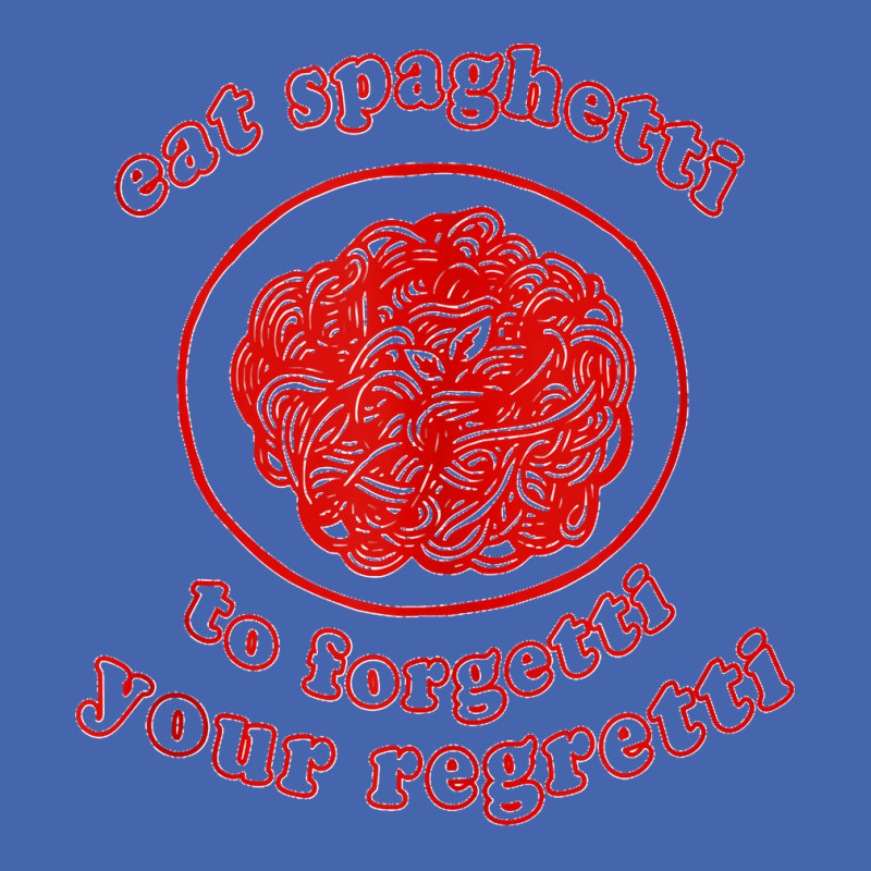 Eat Spaghetti To Forget Your Regretti Funny Apparel Tank Top Mesh cap by PamelaJeanBrink | Artistshot