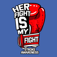 Her Fight Is My Fight Stroke Ischemic Paralysis Red Gloves T Shirt Mesh Cap | Artistshot