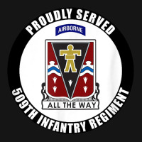 Proudly Served 509th Infantry Regiment Airborne Army Veteran T Shirt Mesh Cap | Artistshot