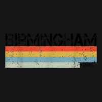 Birmingham, Alabama Area Code 205 Retro Style T Shirt Mesh Cap | Artistshot