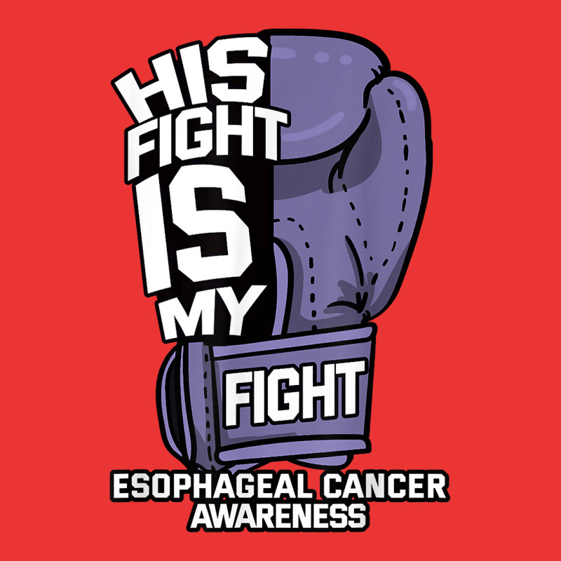 His Fight Is My Fight Esophageal Cancer Awareness Fighter T Shirt Mesh cap by beansidpeelleo | Artistshot