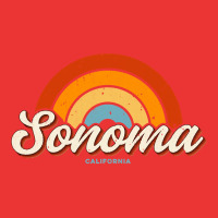 Sonoma California Ca Vintage Rainbow Retro 70s Long Sleeve T Shirt Mesh Cap | Artistshot