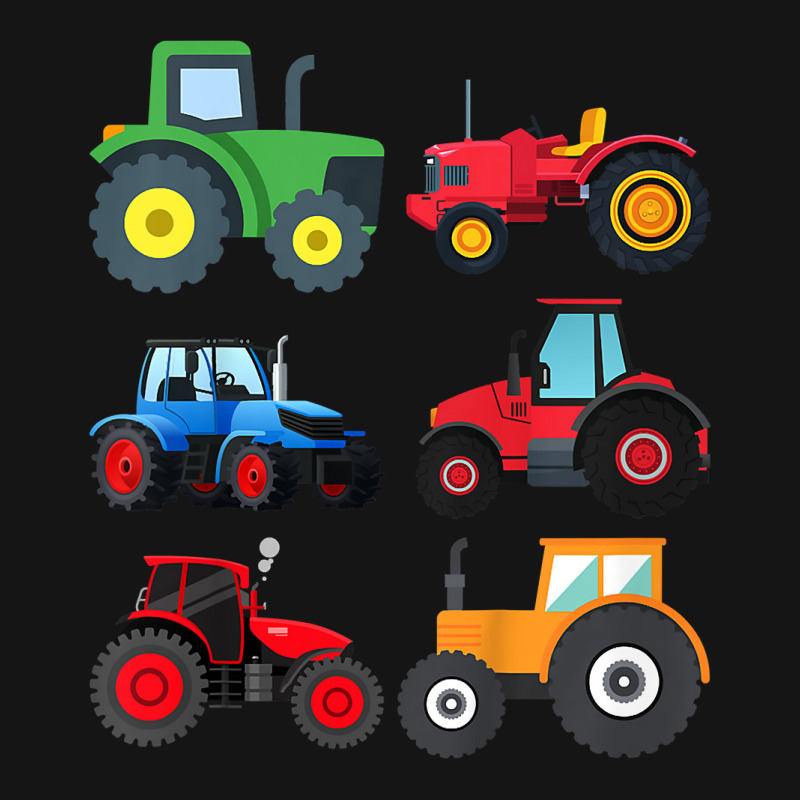 Kids 6 Tractors Agricultural Machinery Combine Harvester T Shirt Mesh cap by cm-arts | Artistshot