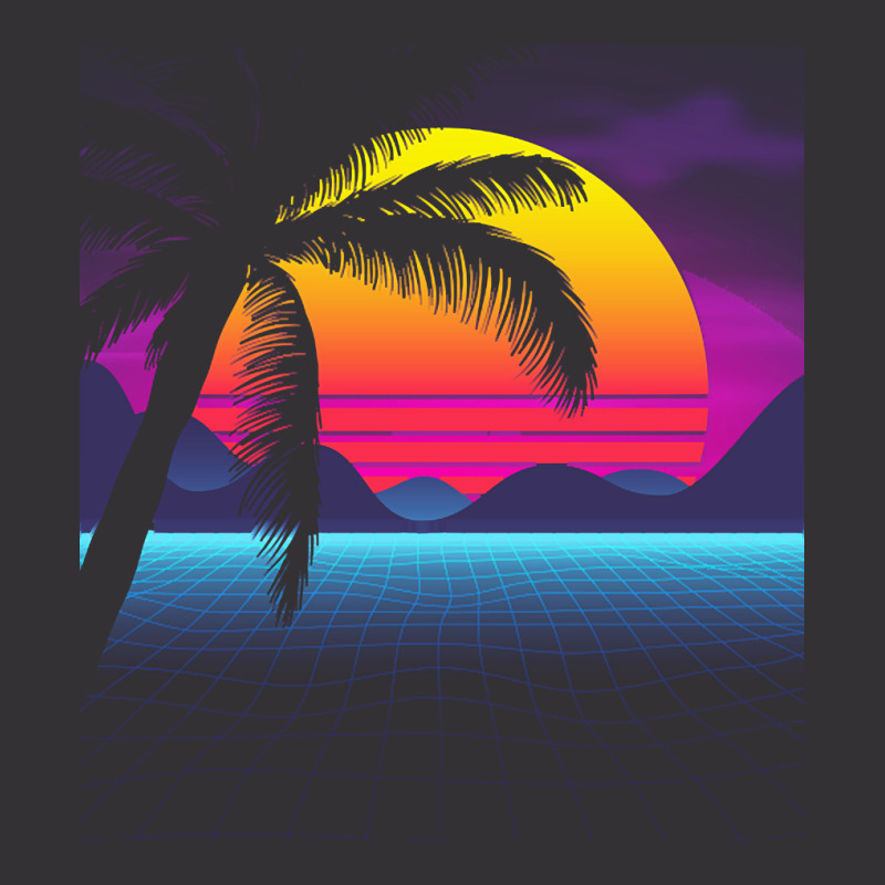 Synthwave T  Shirt Classic Palm Tree Sunset Synthwave T  Shirt Vintage Short by victorycanola | Artistshot