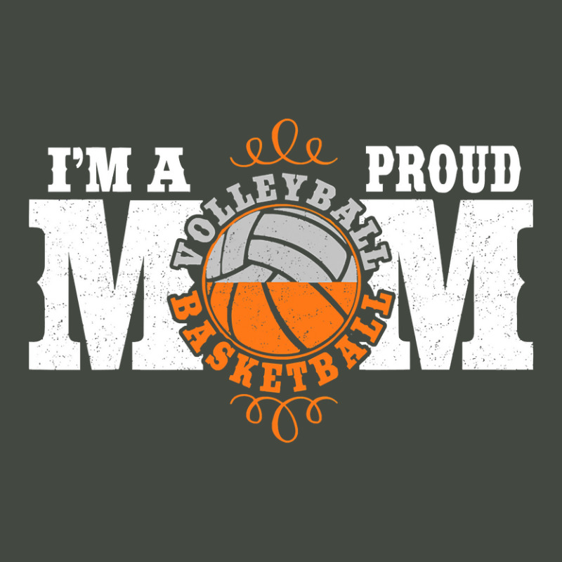 I M A Proud Basketball Volleyball Mom   Combined Sports T Shirt Trucker Cap by sieuduong86 | Artistshot