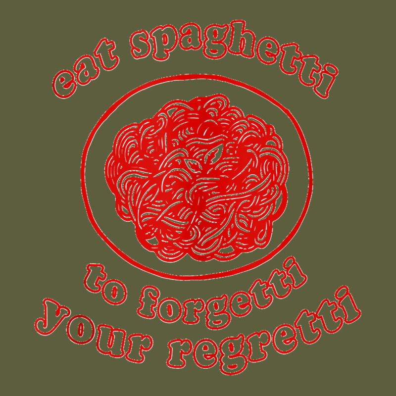 Eat Spaghetti To Forget Your Regretti Funny Apparel Tank Top Camo Snapback by PamelaJeanBrink | Artistshot