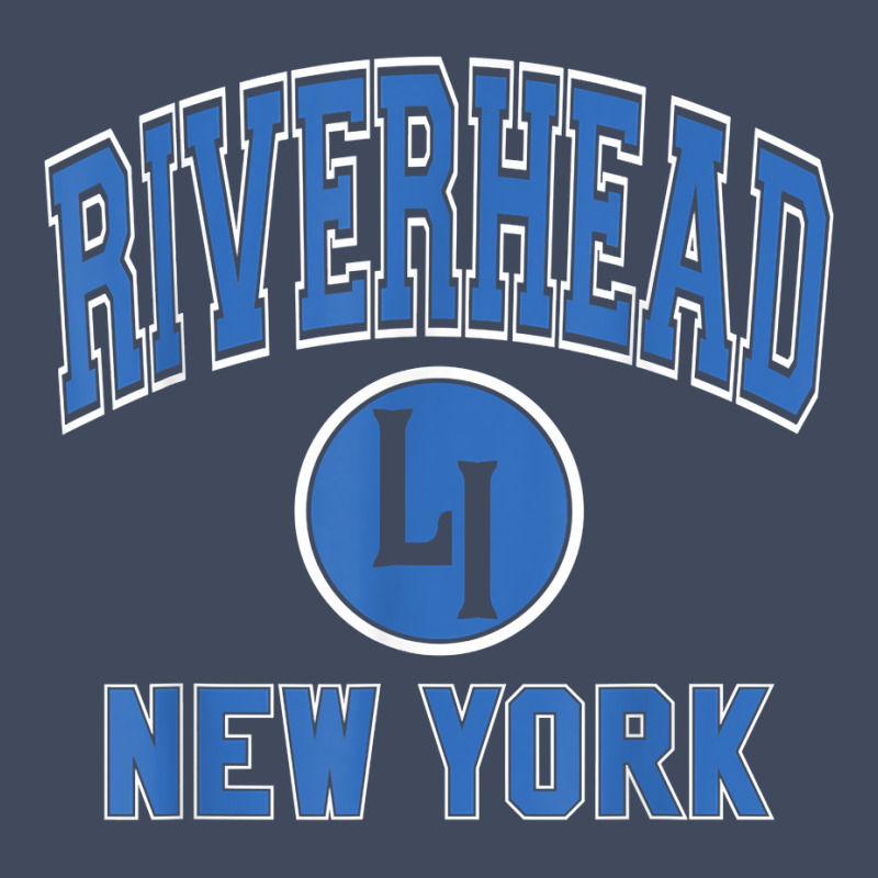 Riverhead New York Li Ny Varsity Style Blue Print T Shirt Camo Snapback | Artistshot