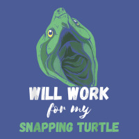 Snapping Turtle Will Work For Snapping Turtle Lover Reptile T Shirt Flat Bill Snapback Cap | Artistshot