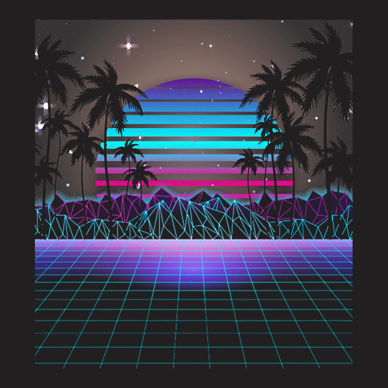 Synthwave T  Shirt Fascinating Dusk Retrowave T  Shirt T-Shirt by victorycanola | Artistshot