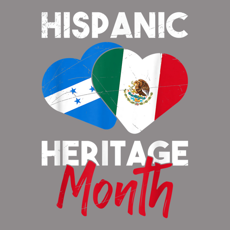 Latin Honduras Mexico Flag Heart Hispanic Heritage Month T Shirt Flat Bill Snapback Cap by vorgasofaguiarb | Artistshot