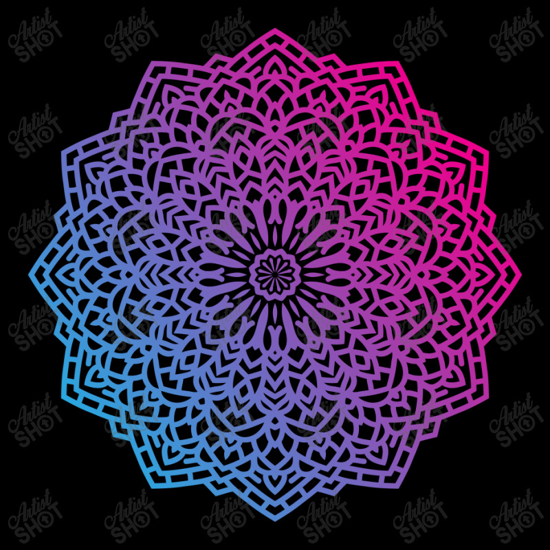 Islamic Mandala Ornament With Transparent Cropped Sweater by chris299 | Artistshot