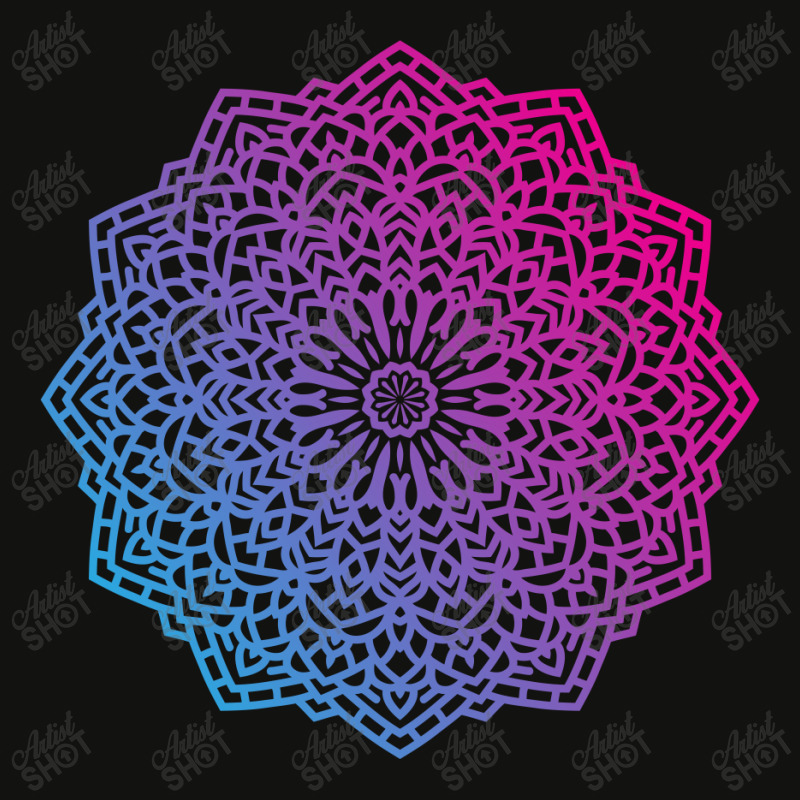 Islamic Mandala Ornament With Transparent Scorecard Crop Tee by chris299 | Artistshot