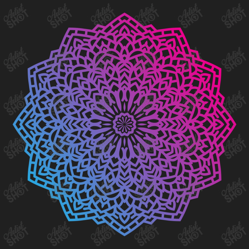 Islamic Mandala Ornament With Transparent Ladies Polo Shirt by chris299 | Artistshot