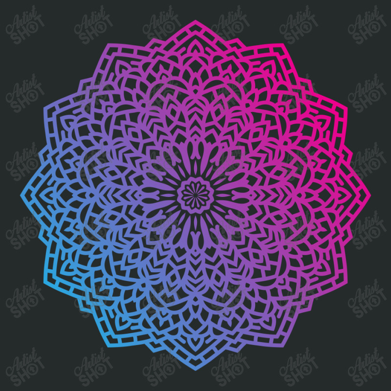 Islamic Mandala Ornament With Transparent Women's Triblend Scoop T-shirt by chris299 | Artistshot