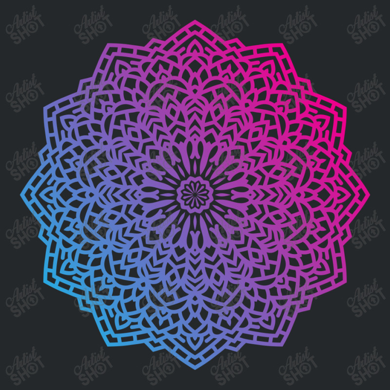 Islamic Mandala Ornament With Transparent Crewneck Sweatshirt by chris299 | Artistshot