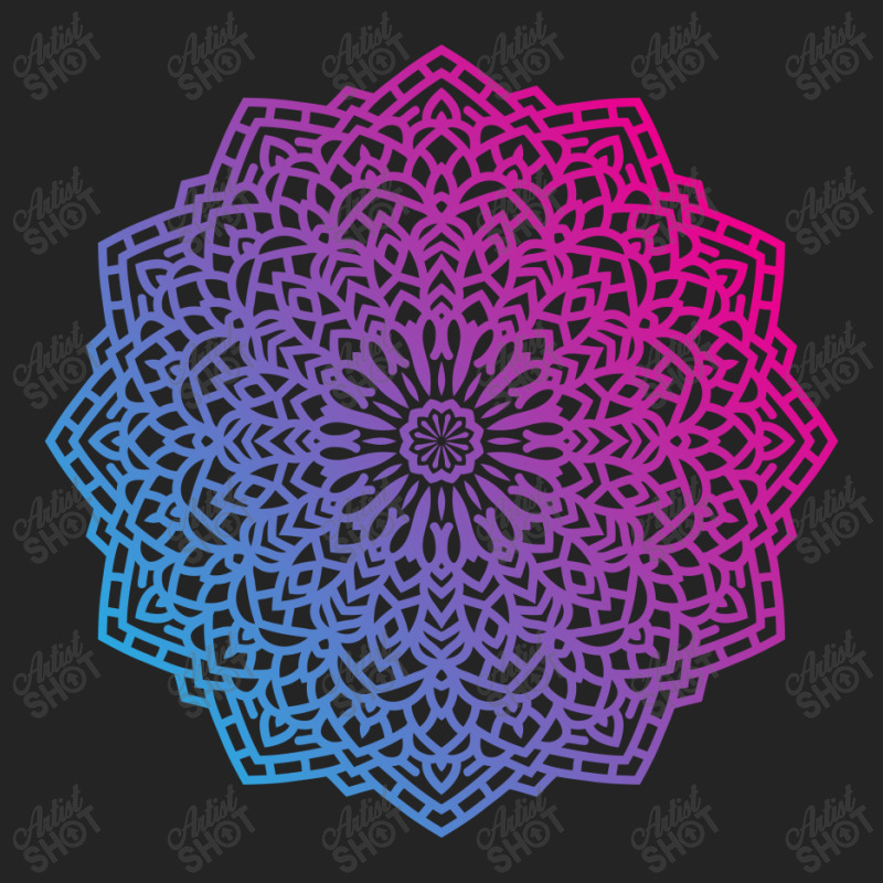 Islamic Mandala Ornament With Transparent 3/4 Sleeve Shirt by chris299 | Artistshot