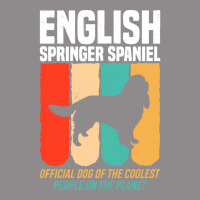 English Springer Spaniel T  Shirt Official Dog Of The Coolest People E Flat Bill Snapback Cap | Artistshot