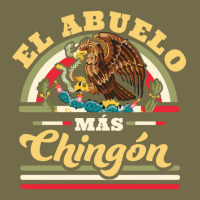 El Abuelo Mas Chingon Funny Mexican Flag Cool Grandpa Regalo Dyed Cap | Artistshot