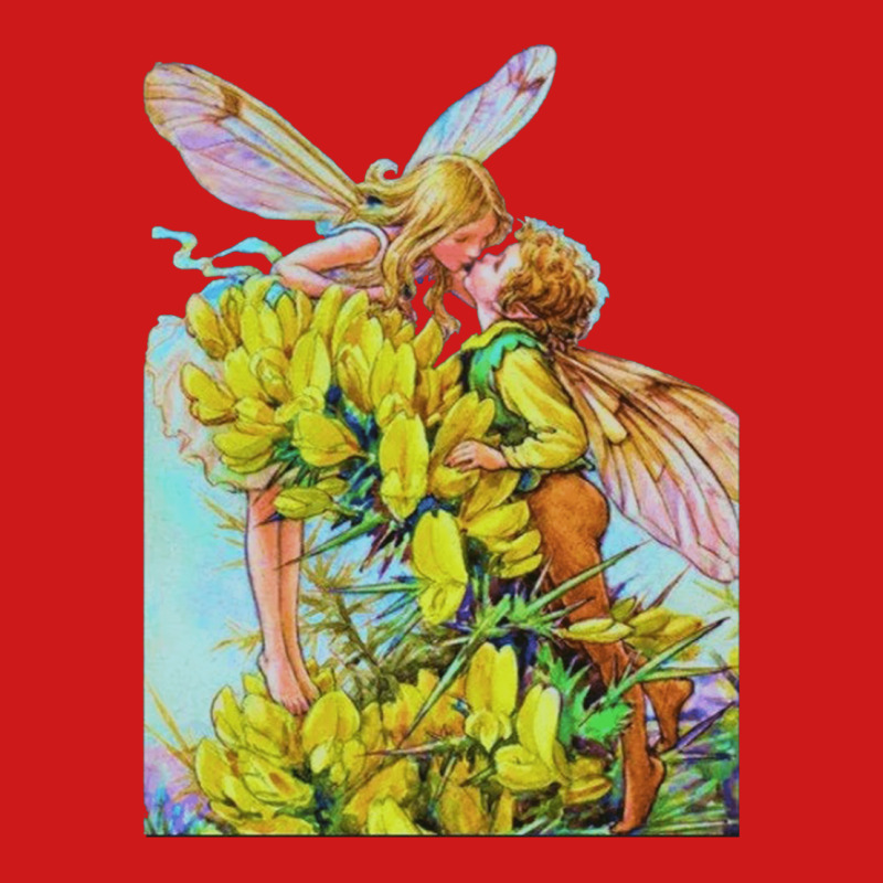 Kissing Fairies, Vintage Fairy Art, Gorse Flower Fairies, Kissing Fair Baseball Cap | Artistshot