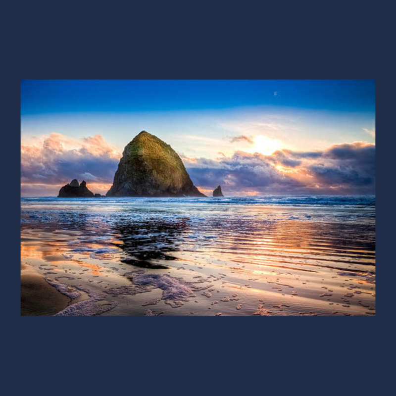 Haystack Rock Baseball Cap by cm-arts | Artistshot