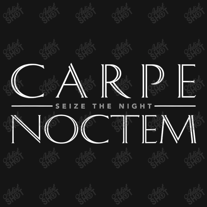 Latin Quote Carpe Noctem Seize The Night Mesh cap by new121 | Artistshot