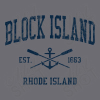 Block Island Ri Vintage Navy Crossed Oars & Boat Anchor Mesh Cap | Artistshot