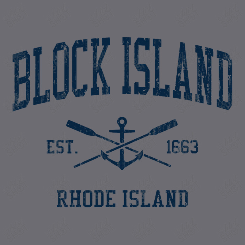 Block Island Ri Vintage Navy Crossed Oars & Boat Anchor Mesh cap by CUSER3772 | Artistshot