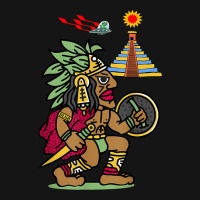 Ancient Aztec Warrior Dln8 Aliens At Tenochtitlan T Shirt Mesh Cap | Artistshot