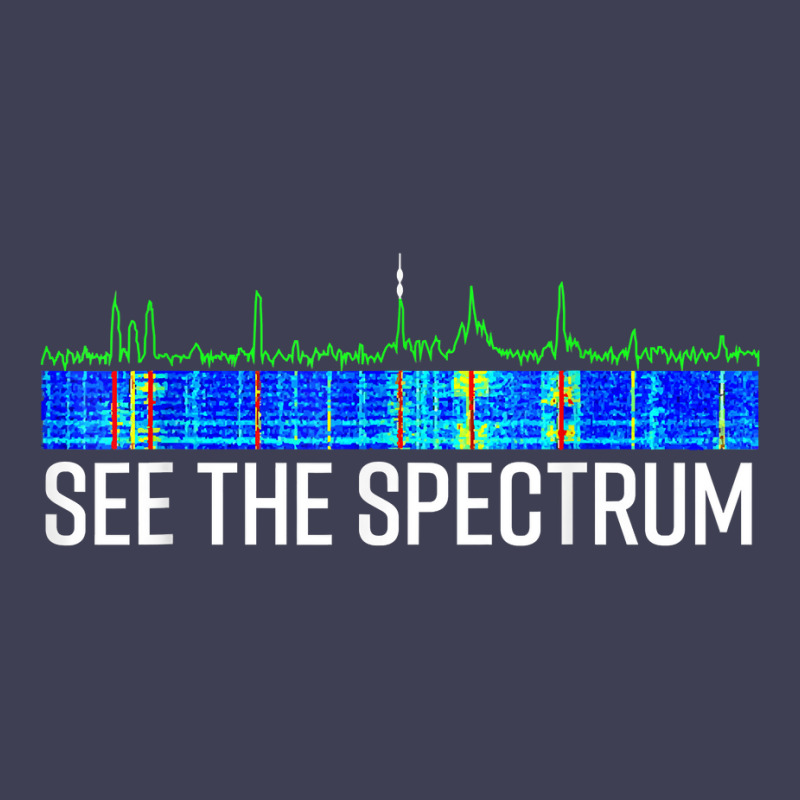 See The Spectrum Analyzer Waterfall Display Funny Ham Radio T Shirt Mesh cap by goveteman | Artistshot