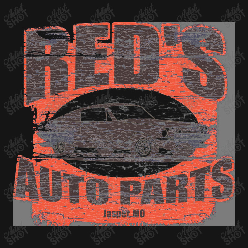 Red's Auto Parts From Roadhouse, Weathered Board Distressed   Roadhous Mesh cap by sunlightafterdark | Artistshot