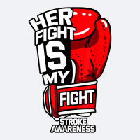 Her Fight Is My Fight Stroke Ischemic Paralysis Red Gloves T Shirt Trucker Cap | Artistshot