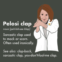 Pelosi Clap State Of The Union Sotu Funny T Shirt Trucker Cap | Artistshot