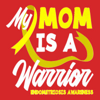 My Mom Is A Warrior Yellow Ribbon Endometriosis Awareness Premium Trucker Cap | Artistshot