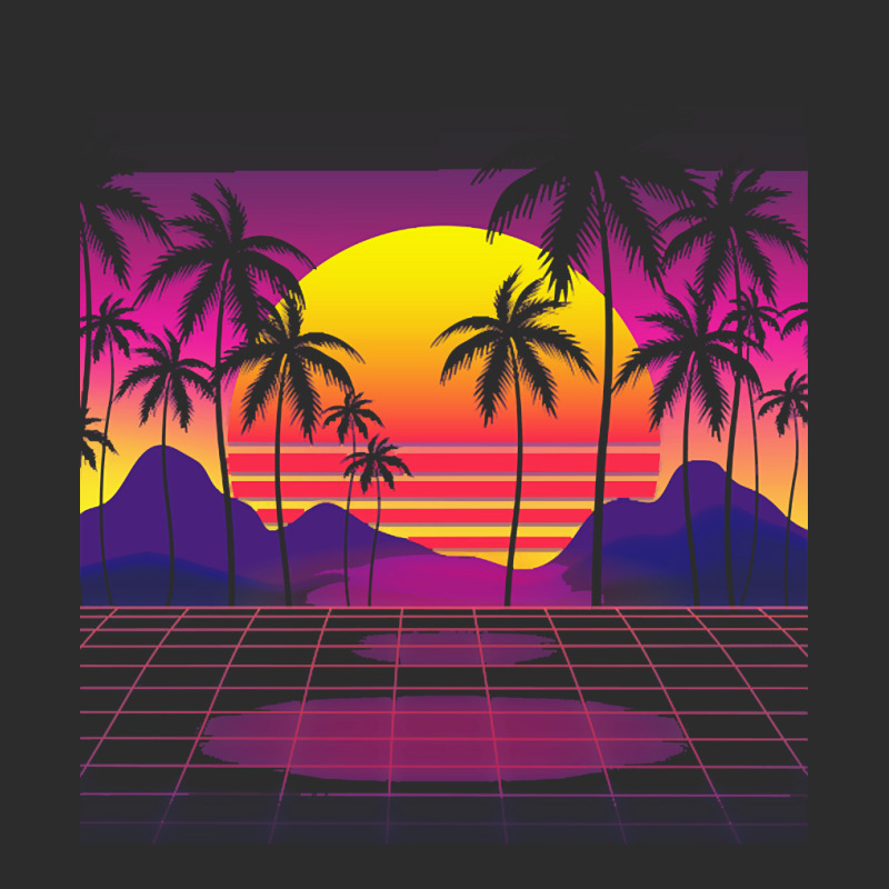 Synthwave T  Shirt Mesmerizing Sunset Synthwave T  Shirt Exclusive T-shirt by victorycanola | Artistshot