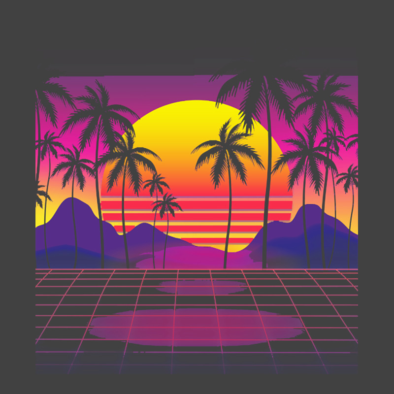 Synthwave T  Shirt Mesmerizing Sunset Synthwave T  Shirt Vintage T-Shirt by victorycanola | Artistshot