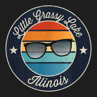 Little Grassy Lake   Illinois Souvenir Classic T-shirt | Artistshot